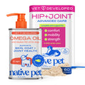 Native Pet Skin & Coat Chews - Omega 3 Fish Oil for Dogs Skin & Coat Supplement - Itch Relief, Shiny Fur & Shedding Support - Collagen, Hyaluronic Acid, Biotin, Probiotics & Salmon Oil - 30 Chews