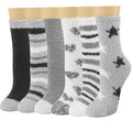 Fuzzy Socks for Women Fluffy Cozy Slipper Socks Fall Halloween Socks Gifts | Soft Thick Plush Warm Socks, Christmas Winter Gifts for Ladies,Comfortable Indoor Home Socks, Sleep Slipper Socks