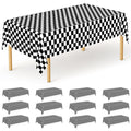 3 Pack Thanksgiving Tablecloths, 108" x 54" Disposable Turkey Table Cloth