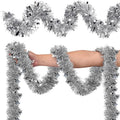 39 FT Silver Tinsel Garland Metallic Christmas Tree Party Decoration