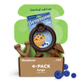 Benebone Large 4-Pack Dog Toys for Aggressive Chewers – Under 90 lbs