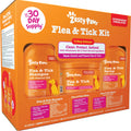 Zesty Paws Flea and Tick Shampoo for Dogs - Veterinarian Formulated Flea Shampoo for Dogs to Kill Fleas, Ticks & Their Eggs - Soothes Itchy & Irritated Dog Skin - Cedarwood, Rosemary & Peppermint Oil