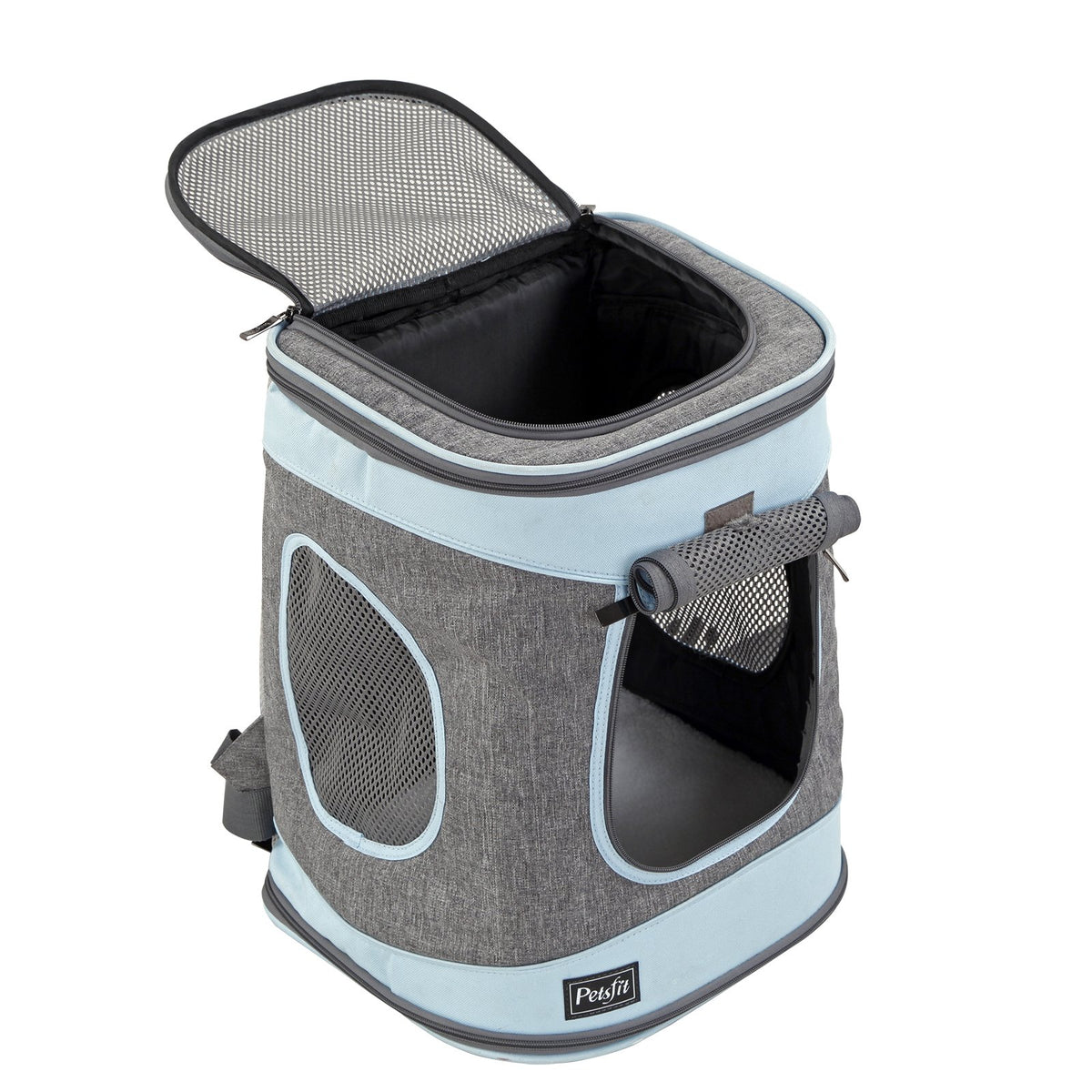 Petsfit Dog Backpack Carrier with Upgrade Waist Cushion Design to Better Fit The Waist, Suitable for Small and Medium Dogs Cats, and Rabbits up to 18 Pounds