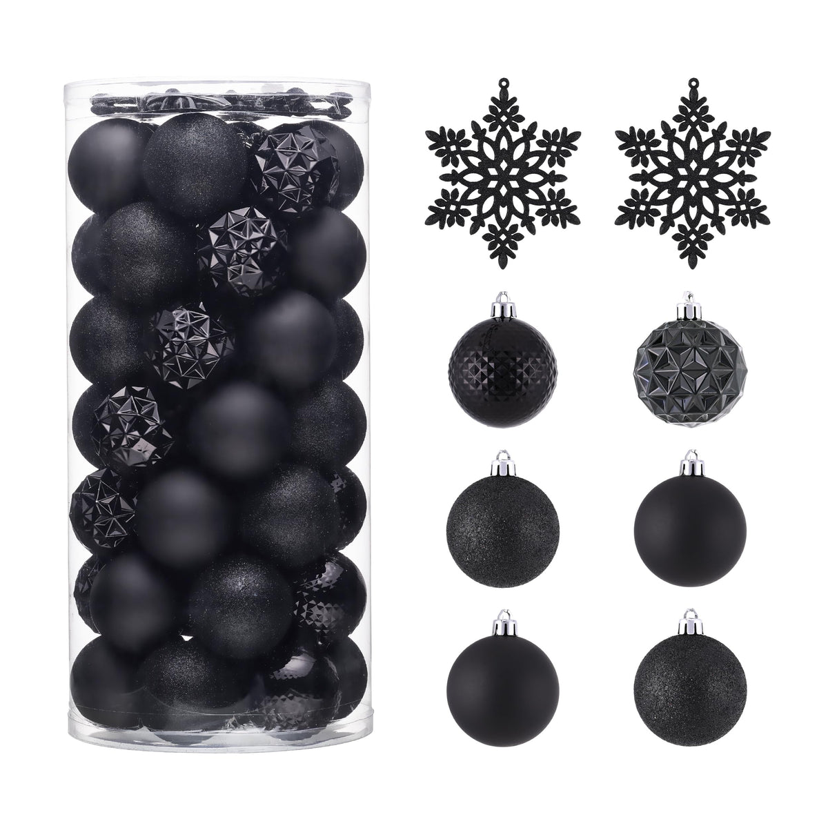 Valery Madelyn 50ct Christmas Tree Decorations Ball Ornaments 2 Inches