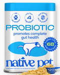 Native Pet Pumpkin for Dogs - Organic Dog Food Topper Powder - Promotes Firm Stools, Supports Digestive, Bowel Health & Nutrient Absorption - USDA Organic, Rich in Fiber with Real Pumpkin - 30 Scoops
