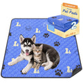 WanpeeGoo Washable Pee Pads for Dogs, Waterproof, 18 x 24 in, 4 Pack, Gray | Super Absorbent, Waterproof and Non-Slip; Washable, Reusable Dog Pads for Crates, Playpens, Floors, Furniture and Travel