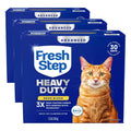 Fresh Step Heavy Duty Odor Block Advanced Multi Cat Clumping Litter with Febreze, 17.5 lb (Package May Vary)