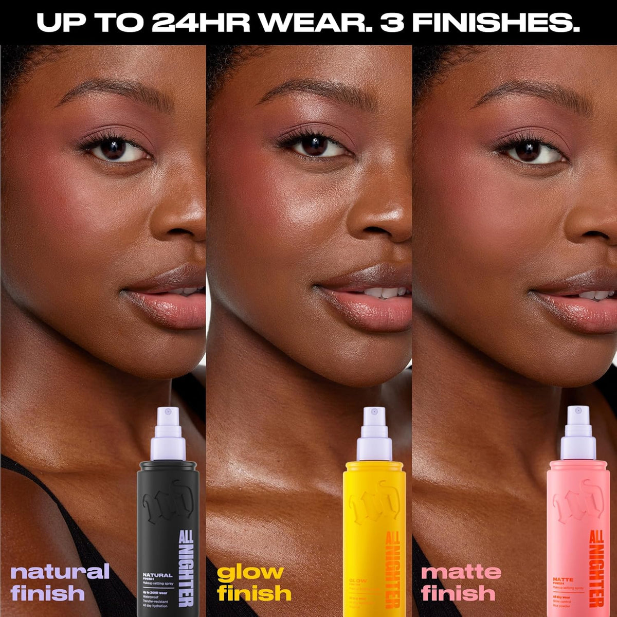 Urban Decay All Nighter Waterproof Makeup Setting Spray - Up to 24HR Wear, Natural Finish, Ultra-Fine Facial Mist, Transfer-Resistant, Foundation Face Primer, Hydrating, For All Skin Types