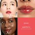 NOONI Korean Lip Oil - Appleberry - pH Color-Changing Plumping Lip Gloss