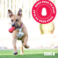 KONG Classic Stuffable Dog Toy - Fetch & Chew Toy for Dogs - Treat-Filling Capabilities & Erratic Bounce for Extended Play Time - Durable Natural Rubber Material - for Small Dogs