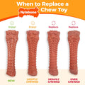 Nylabone Original Bone Power Chew Toys for Dogs, Durable & Tough Dog Toys for Aggressive Chewers, Long Lasting Chicken, Bacon, and Peanut Butter Flavor, Small - Up to 25 lbs, 1 Count