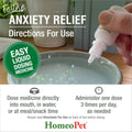 HomeoPet Feline Anxiety Relief Safe and Natural Pet Stress and Anxiety Support Supplement for Cats 15 Milliliters