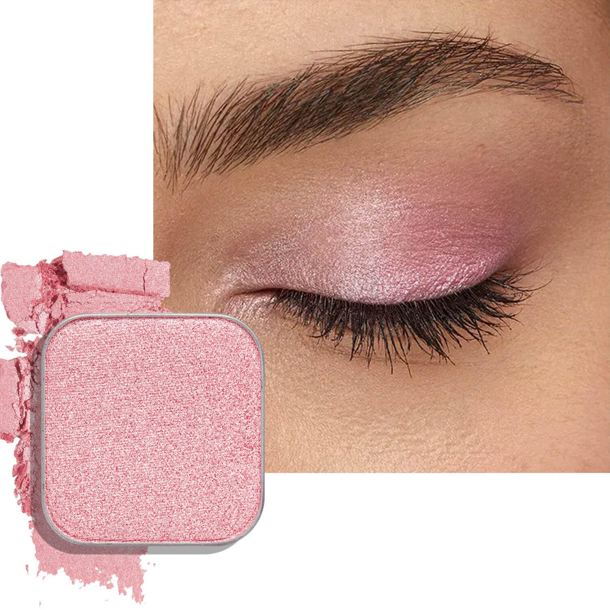 Chameleon Duochrome Eyeshadow, Mauve Taupe with Blue-Green Shift