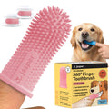 Jasper Dog Toothbrush, 360 Dog Tooth Brushing Kit, Finger Toothbrush, Cat Tooth Brush, Teeth Cleaning, Pet Tooth Brush for Small & Large Pets, Pet Toothpaste Not Included, 2-Pack Blue