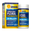Renew Life Extra Care Digestive Probiotic Capsules, Daily Supplement Supports Immune, Digestive and Respiratory Health, L. Rhamnosus GG, Dairy, Soy and gluten-free, 30 Billion CFU, 30 Count