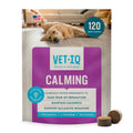 VetIQ Calming Support Supplement for Dogs, Calming Chews Help Manage Stress and Promote Relaxation, Anxiety Relief for Dogs, Made in the USA, 60 Count