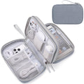 FYY Electronic Organizer, Travel Tech Pouch Bag, Cable Organizer Black
