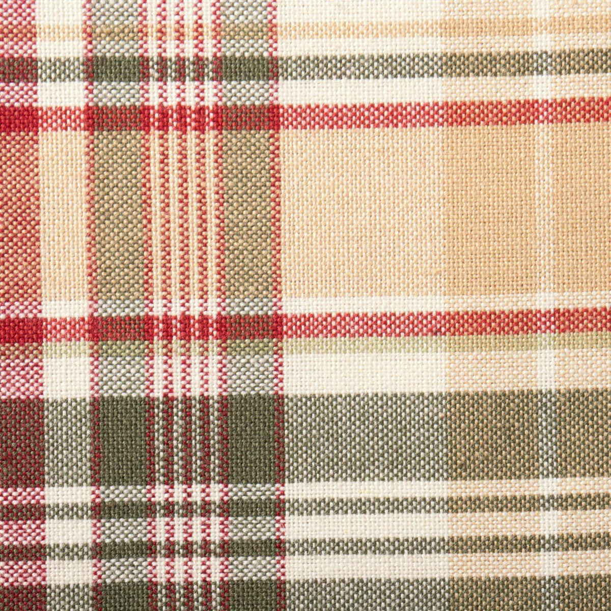 DII Fall Tablecloth Rectangle 60x84, Thanksgiving Cotton Plaid, Give Thanks