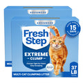 Fresh Step Heavy Duty Odor Block Advanced Multi Cat Clumping Litter with Febreze, 17.5 lb (Package May Vary)