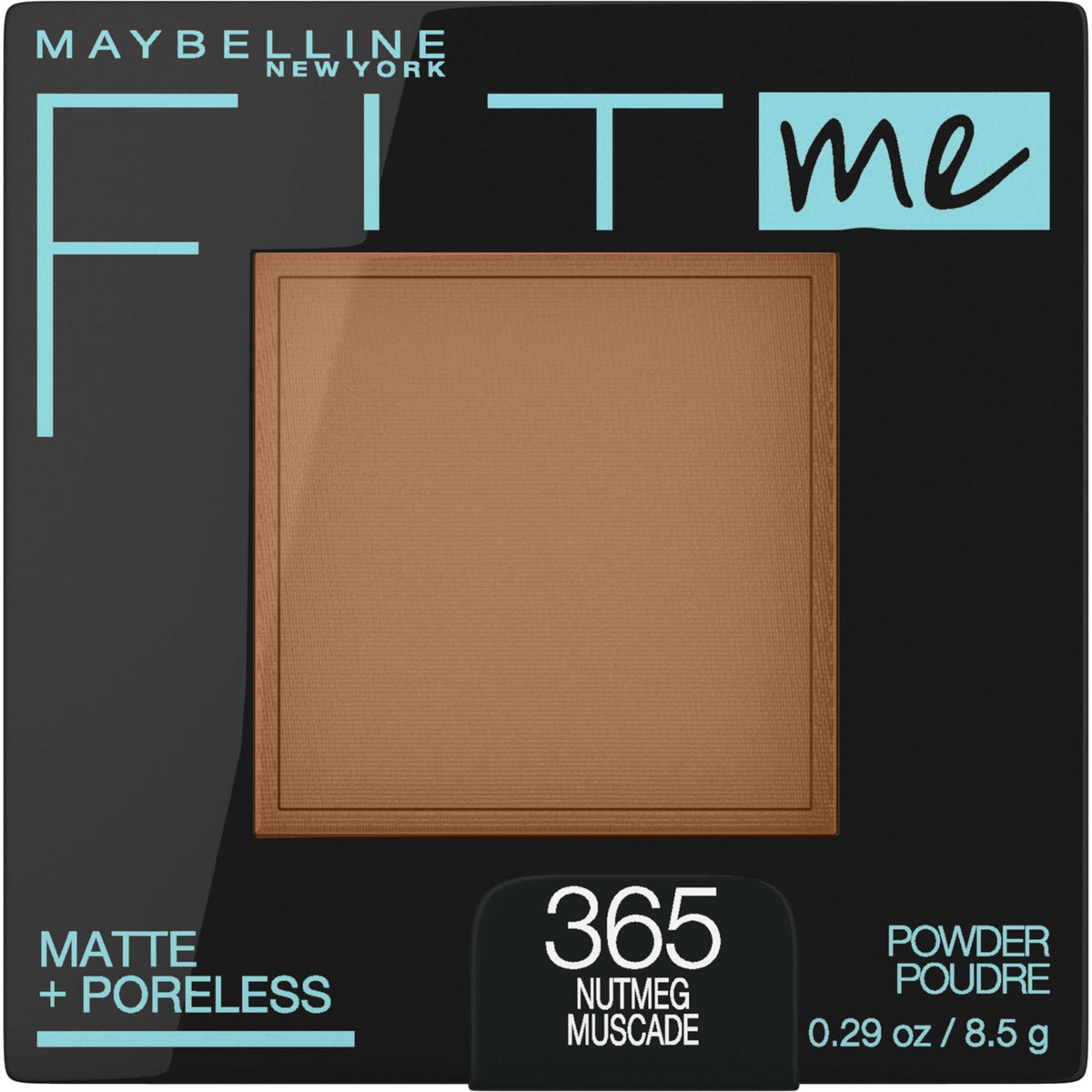 Maybelline Fit Me Matte + Poreless Pressed Face Powder Makeup & Setting Powder, Translucent, 1 Count
