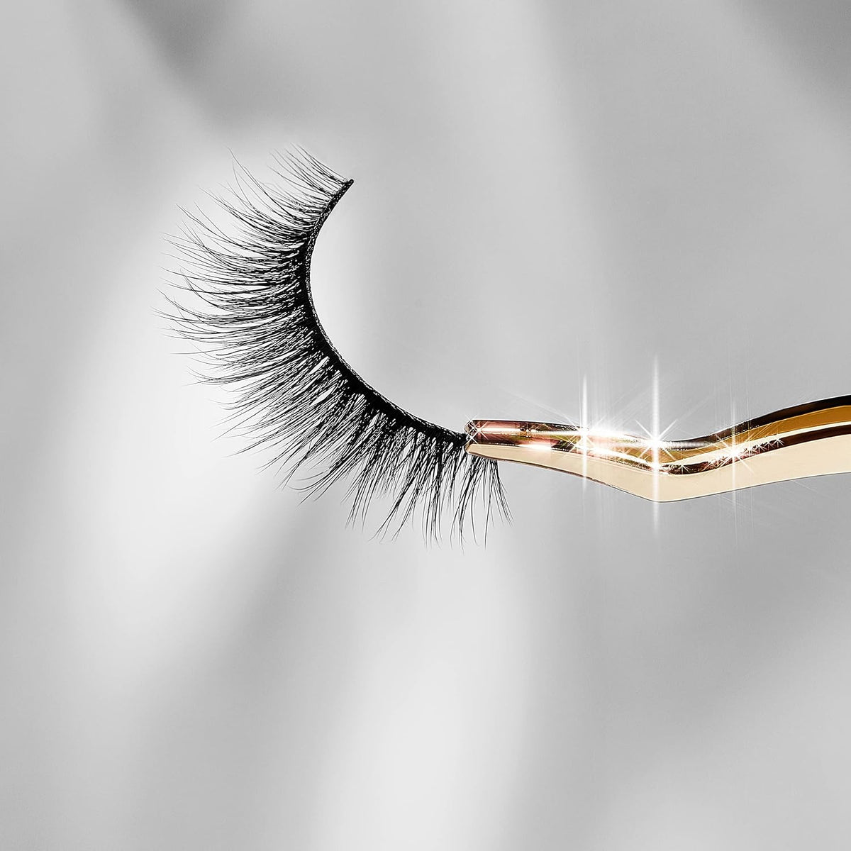 Lilly Lashes Everyday Blushing Natural Lashes, Faux Mink Natural Eyelashes, False Eyelashes Everyday Use, Individual Lashes Reusable up to 20x, No Lash Glue Included (13mm)
