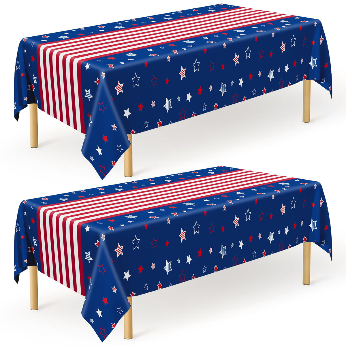 3 Pack Thanksgiving Tablecloths, 108" x 54" Disposable Turkey Table Cloth