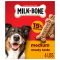 Milk-Bone Crunchy Medium Dog Treats, 10 Lb. Box, Original Beef Flavor