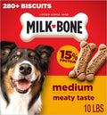 Milk-Bone Crunchy Medium Dog Treats, 10 Lb. Box, Original Beef Flavor
