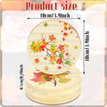 6 Packs Fall Maple Leaves Coasters for Drinks Wood Coasters