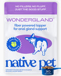 Native Pet Pumpkin for Dogs - Organic Dog Food Topper Powder - Promotes Firm Stools, Supports Digestive, Bowel Health & Nutrient Absorption - USDA Organic, Rich in Fiber with Real Pumpkin - 30 Scoops