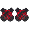 Anti Slip Dog Socks to Prevent Licking Paws, Dog Shoes for Hot Pavement, Dog Booties for Small Medium Large Senior Dogs, Traction Control Boots & Paw Protectors for Hardwood Floors