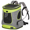 Petsfit Dog Backpack Carrier with Upgrade Waist Cushion Design to Better Fit The Waist, Suitable for Small and Medium Dogs Cats, and Rabbits up to 18 Pounds