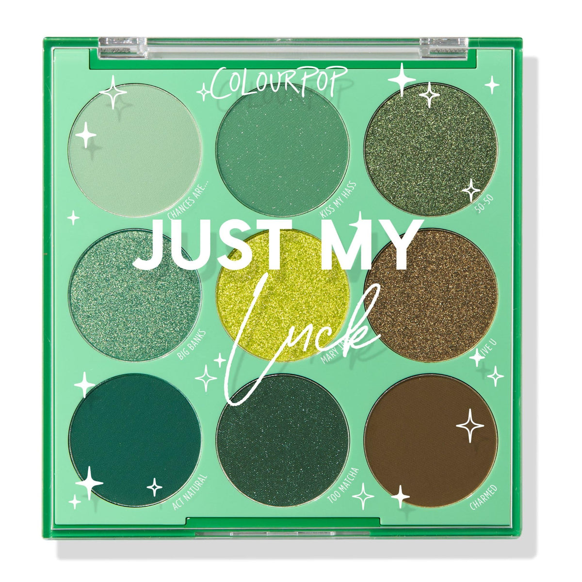 ColourPop Blowin' Smoke Eyeshadow Palette - Silver & Smokey Eye Eyeshadow Palette with Metallic & Matte Finishes - High-Pigment Eye Makeup with Long-Wearing Formula (0.3 oz)