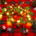 20LED Christmas Pine Cones String Lights Battery Operated