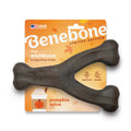 Benebone Wishbone Chew Toy for Aggressive Chewers, Pumpkin Spice, Small