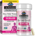 Garden of Life Dr. Formulated Once Daily Women's Probiotics with 50 Billion CFU & Organic Prebiotics – Vaginal Health, Digestive Support, Immune Support, Dairy Free, 30 Capsules