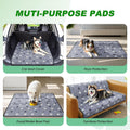 WanpeeGoo Washable Pee Pads for Dogs, Waterproof, 18 x 24 in, 4 Pack, Gray | Super Absorbent, Waterproof and Non-Slip; Washable, Reusable Dog Pads for Crates, Playpens, Floors, Furniture and Travel