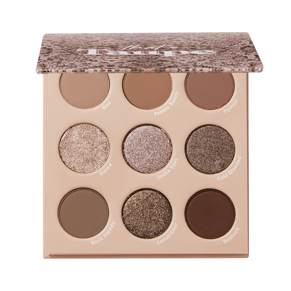 ColourPop Blowin' Smoke Eyeshadow Palette - Silver & Smokey Eye Eyeshadow Palette with Metallic & Matte Finishes - High-Pigment Eye Makeup with Long-Wearing Formula (0.3 oz)