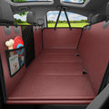 URPOWER Hard Bottom Dog Car Seat Cover for Pets 100% Waterproof Seat Cover Hammock 600D Heavy Duty Scratch Proof Nonslip Durable Back Seat Covers for Cars Trucks and SUVs
