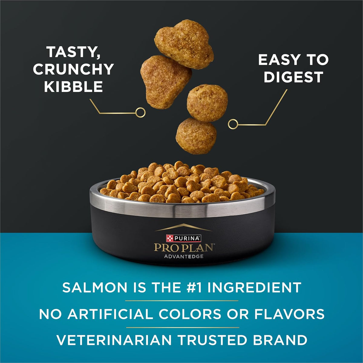 Purina Pro Plan AdvantEDGE Digestive Support Plus Adult Salmon and Rice Formula Dry Cat Food - 5 lb. Bag