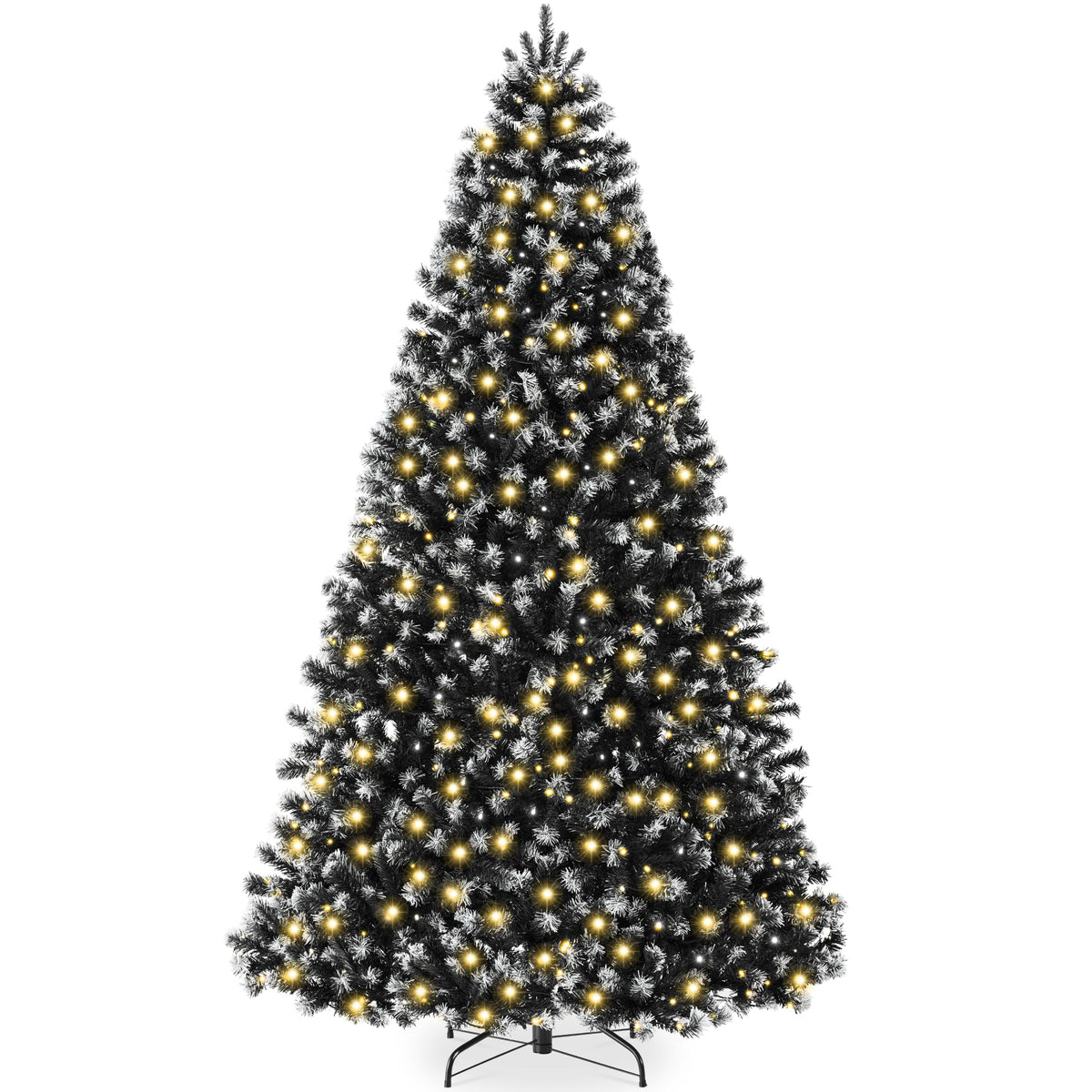 Best Choice Products 15ft Artificial Christmas Tree with LED Twinkling Lights, Pre-Lit Spruce Realistic Holiday Xmas Décor, 1,800 Lights, 5,476 Tips