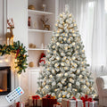 YITAHOME Prelit Black Halloween Christmas Tree 6ft with Remote