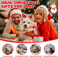 Christmas Squeaker Dog Toys Interactive Durable Dog Chew Toys Reindeer Plush Toy for Puppy Small Dogs Medium Dogs and Large Dogs Birthday