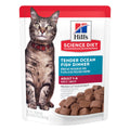 Hill's Science Diet Adult 1-6 Wet Cat Food Variety Pack, Chicken, Tuna, & Ocean Fish, 2.8 oz. Pouches, 12-Pack
