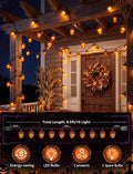 8.5 FT Fall String Lights with 10 LED 3D Acorn Plug in Autumn Décor Lights