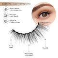 VeVelour Magnetic Eyelashes, Luxurious False Eyelashes, Reusable Lashes, Wear up to 30x & Vegan, All Eye Shapes, Natural Lashes, Magnetic Eyeliner not Included (Electromagnetic)