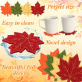 8 Thanksgiving Coasters Handmade Coasters, Leaf