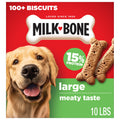 Milk-Bone Crunchy Medium Dog Treats, 10 Lb. Box, Original Beef Flavor