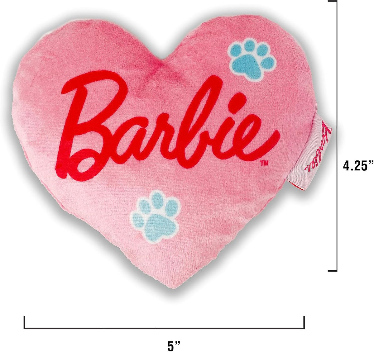 Megatoys Barbie Plush Car Pet Bed- Themed Plush Pink Pet Bed for Dogs and Cats – Soft and Cozy Pet Bed with Barbie Pillow and Car Design