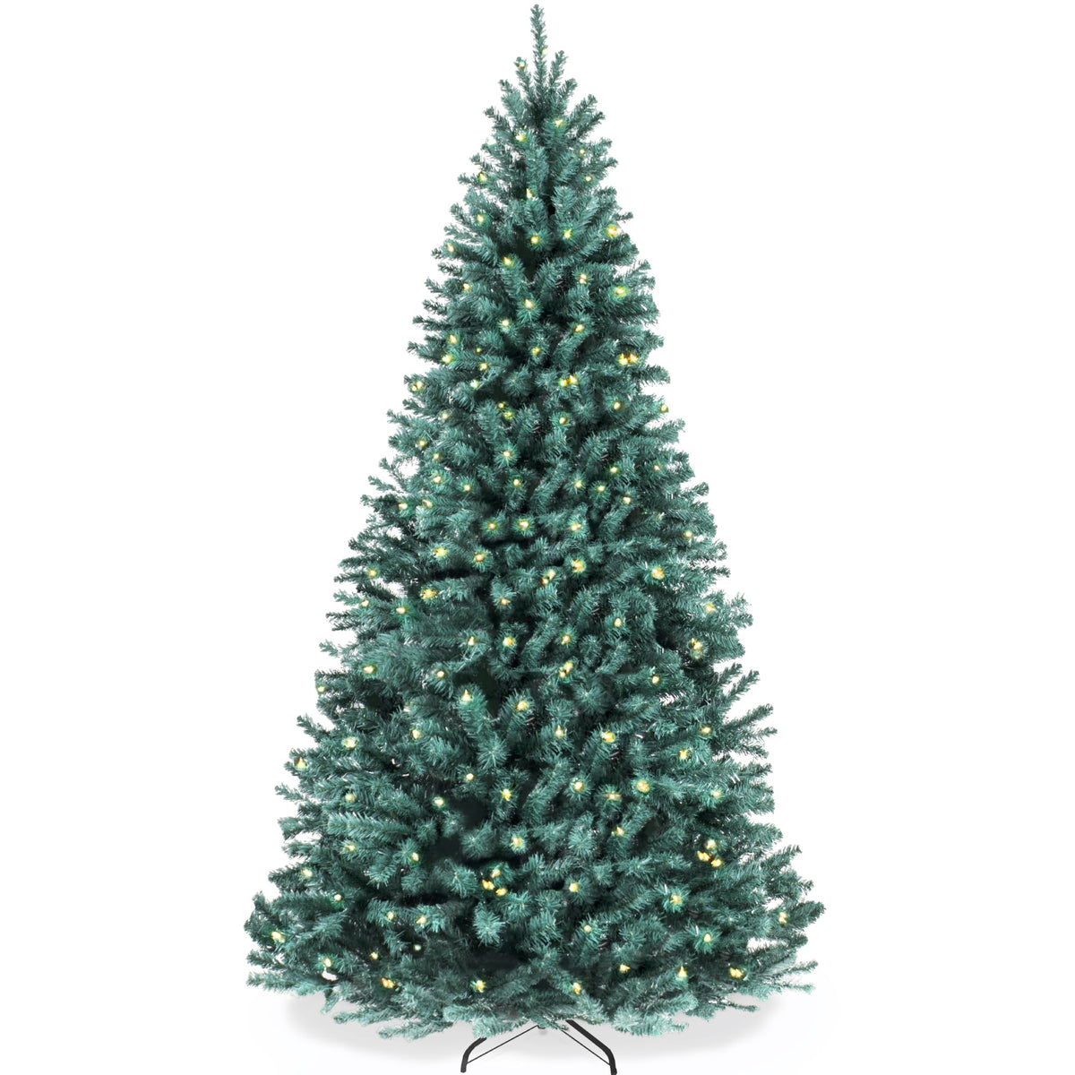 Best Choice Products 15ft Artificial Christmas Tree with LED Twinkling Lights, Pre-Lit Spruce Realistic Holiday Xmas Décor, 1,800 Lights, 5,476 Tips
